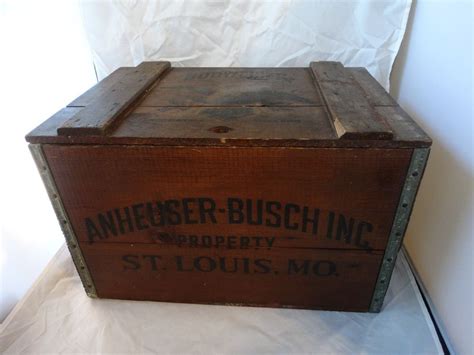 Anheuser-Busch beer box